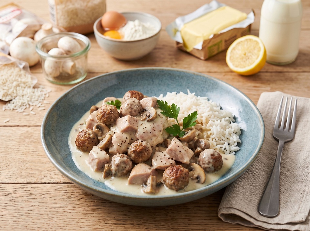 Vol au Vent / Riz